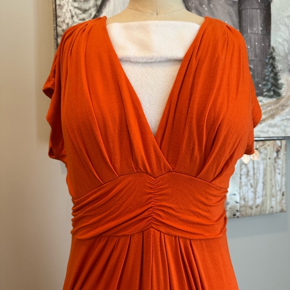 Dress 👗 Maxi Orange - Picture 7 of 7